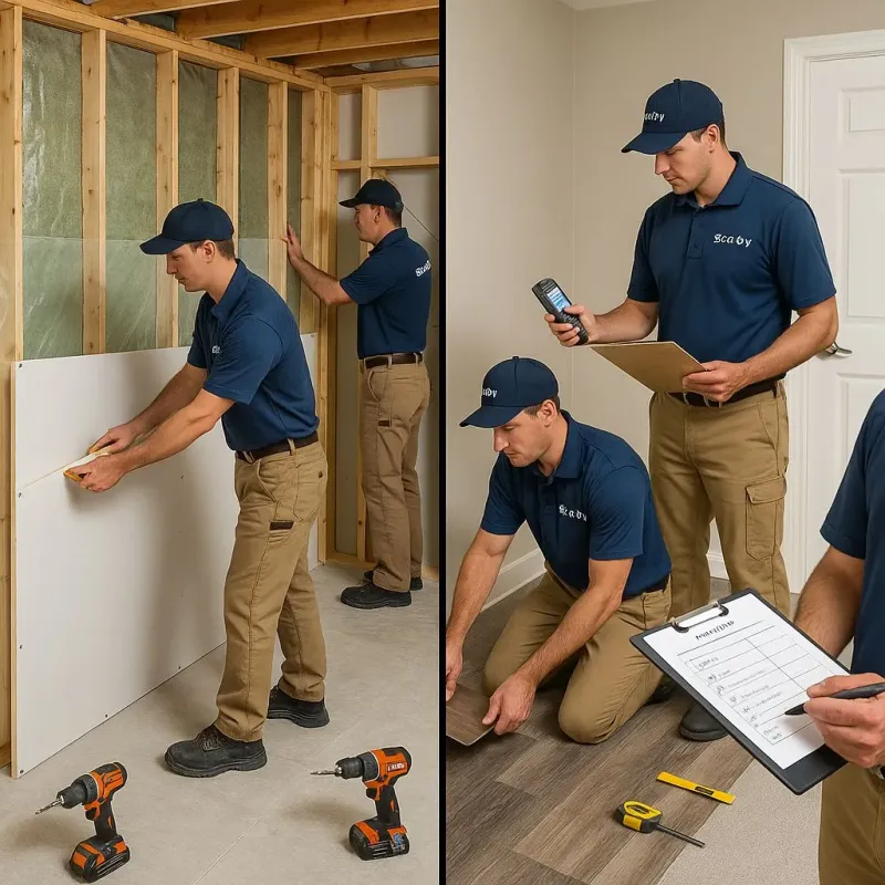 Repairs and Reconstruction process in Arco, ID